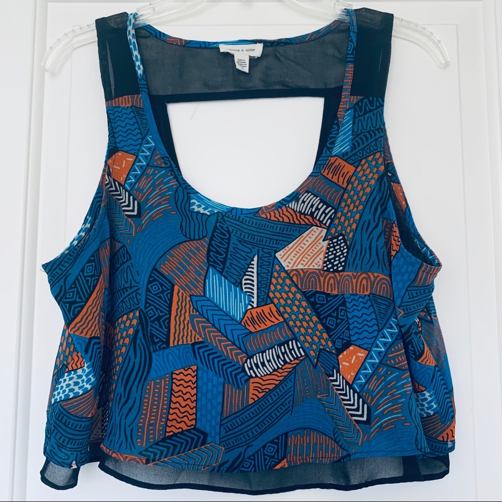 URBAN OUTFITTERS SILENCE + NOISE CROPPED TOP